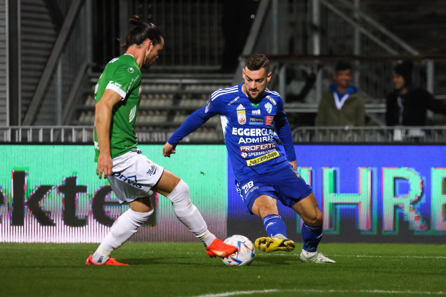 Jürgen Heil sprach nach der Niederlage gegen Rapid Klartext. 