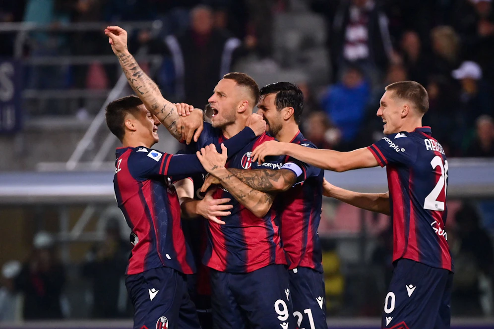 Marko Arnautovic traf bei Bolognas Sieg gegen Sassuolo. 