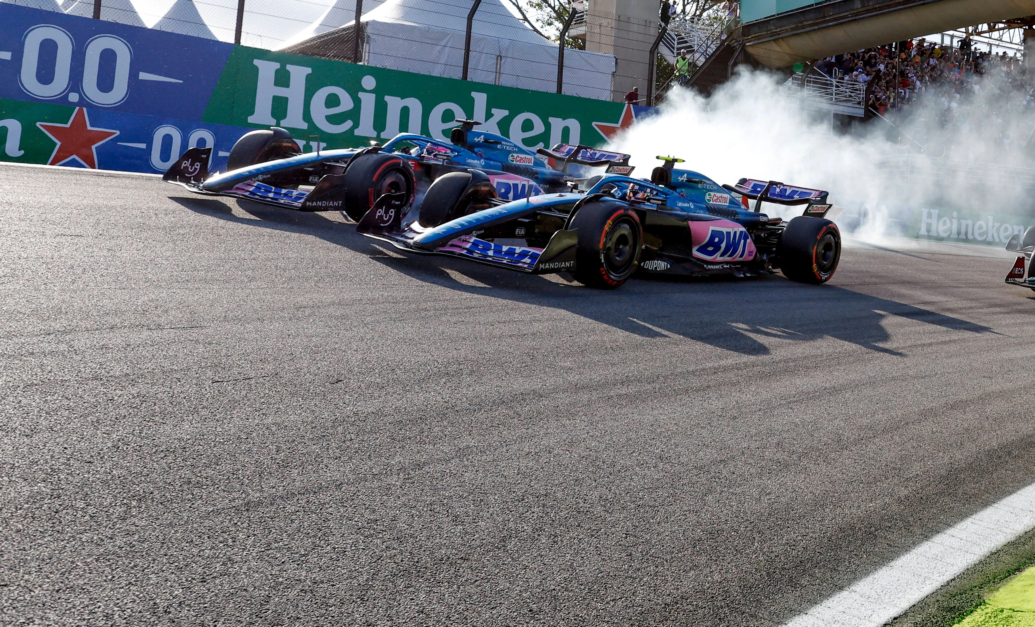 Aufregung um Fernando Alonso und Esteban Ocon