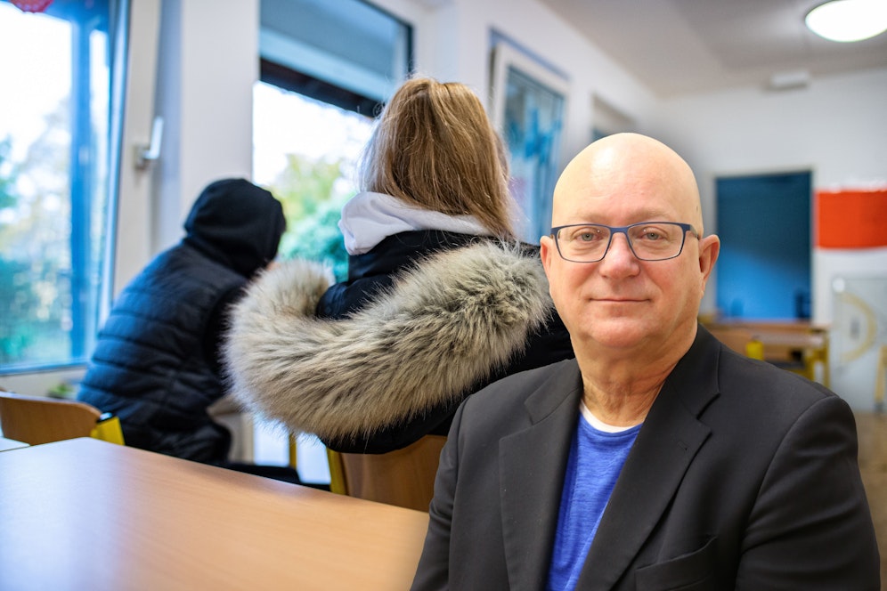 Frierende Schüler in Klassen&nbsp;