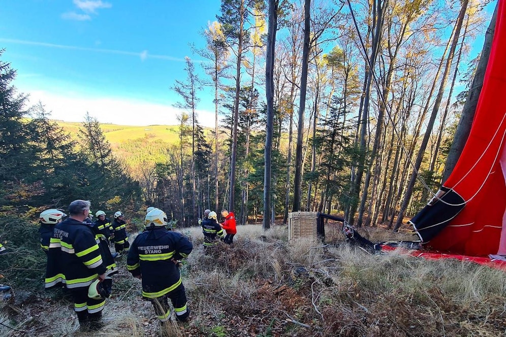Ballon-Unglück im Bezirk Wiener Neustadt-Land