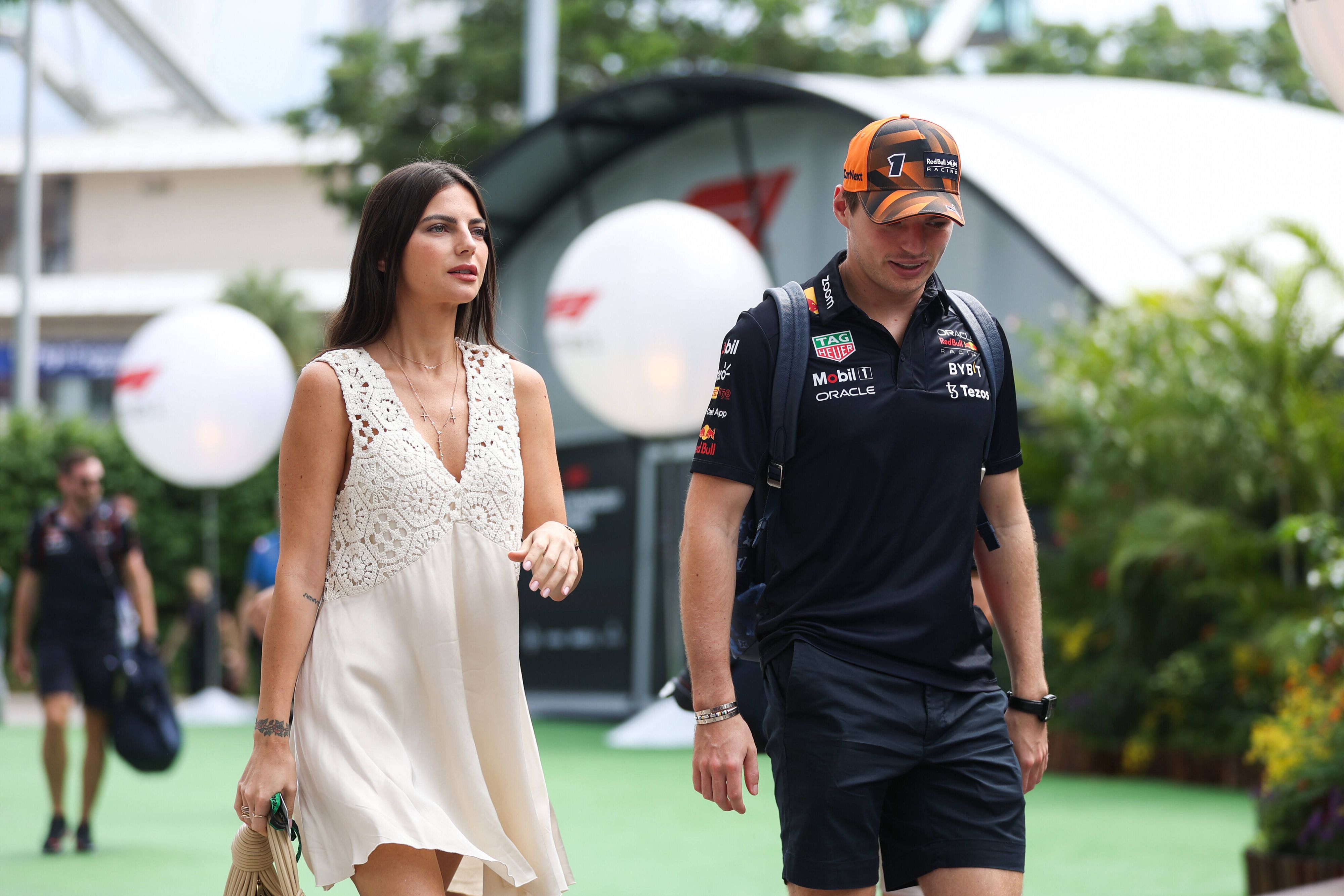 Kelly Piquet und Max Verstappen.