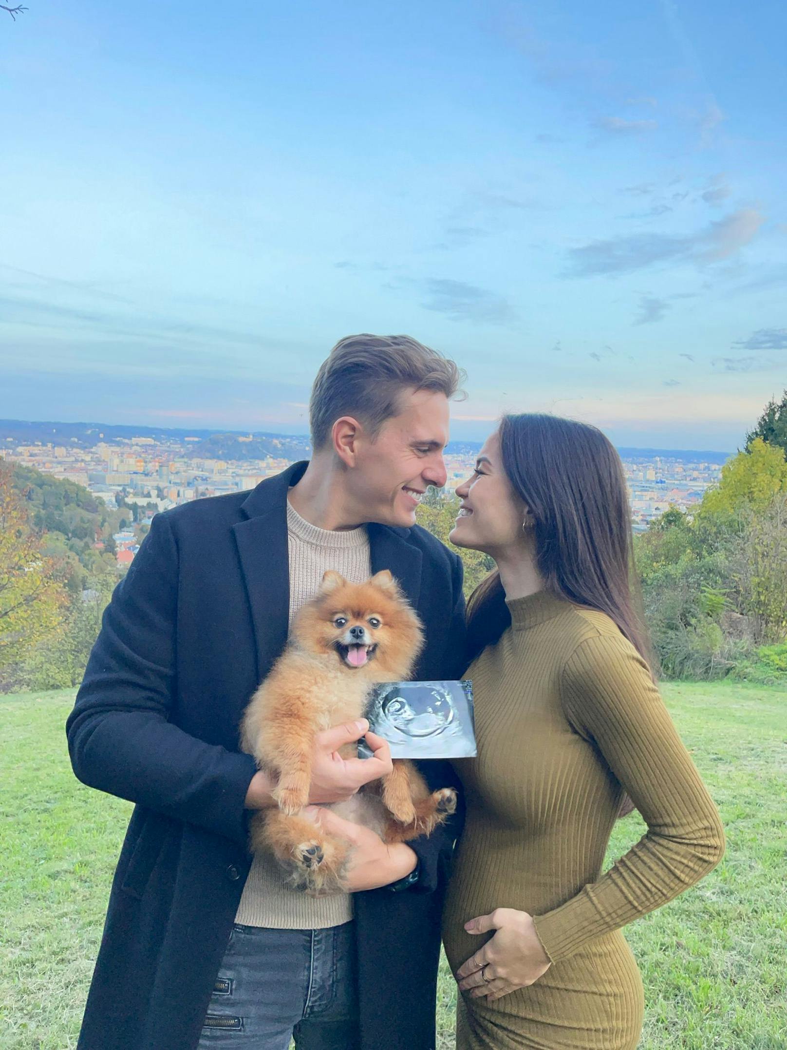 Philipp Knefz und seine Freundin Virginia werden zum erstem Mal Eltern 
