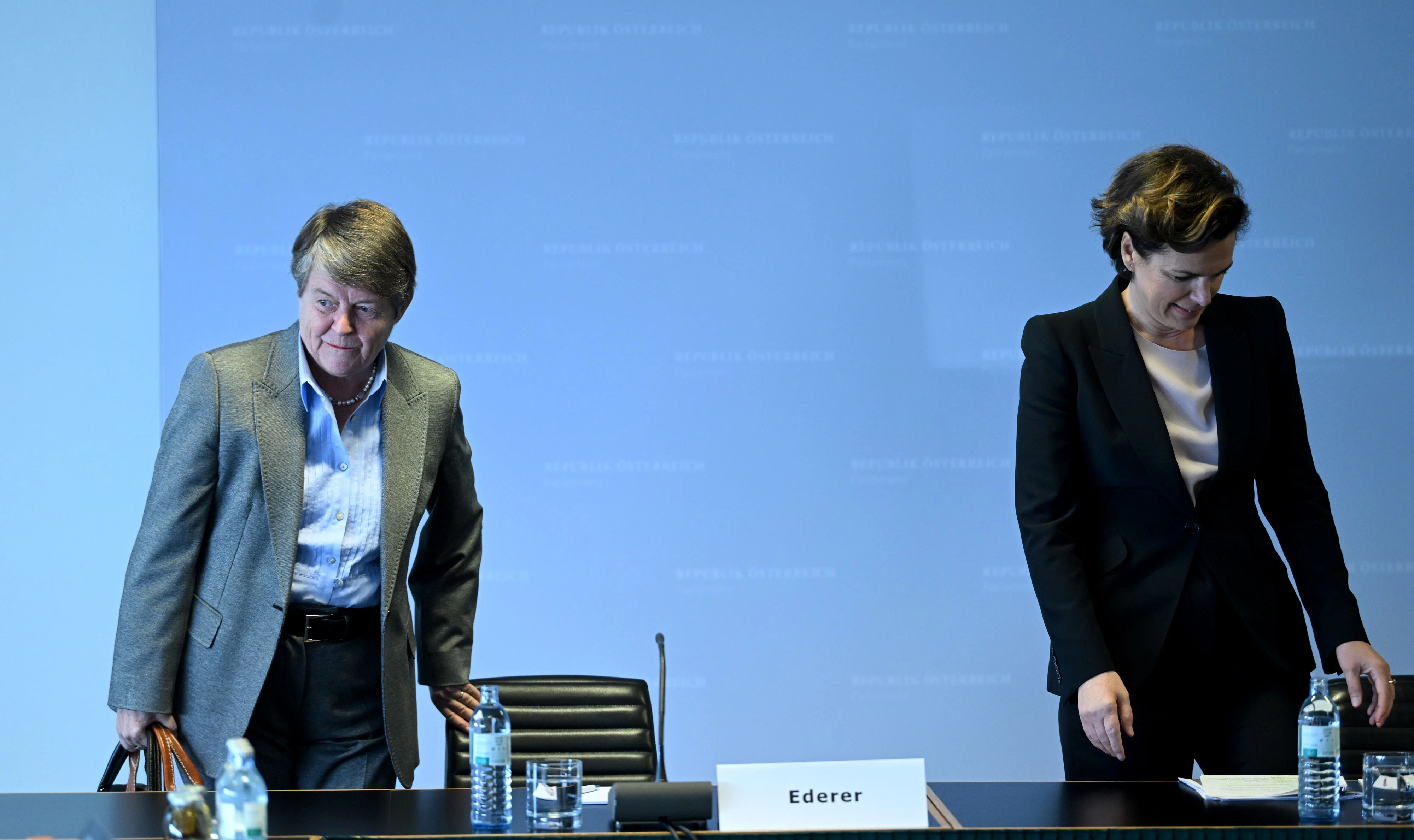 Die ehemalige Industriemanagerin und Staatssekretärin Brigitte Ederer und SP-Chefin Rendi-Wagner präsentierten den 5-Punkte-Plan.