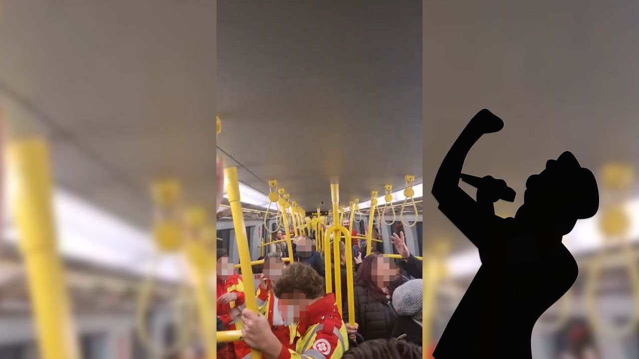 Das berühmte "Bijelo Dugme"-Lied wurde in der U3 gesungen. 