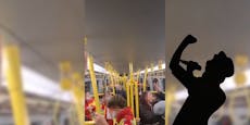 Nach Konzert: Wiener singen Balkan-Rock-Hymne in U-Bahn