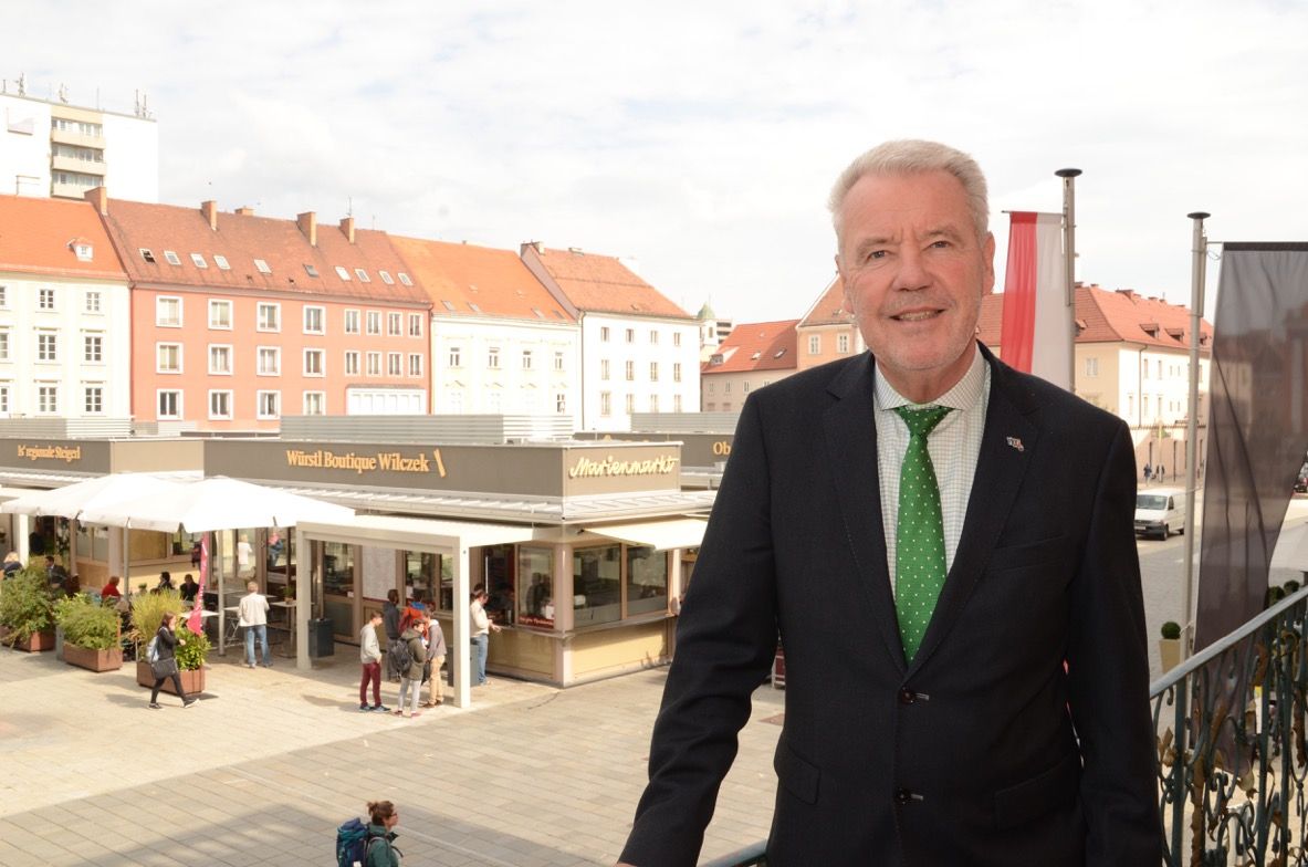 VPNÖ-Klubobmann und Wr. Neustadts Bürgermeister Klaus Schneeberger