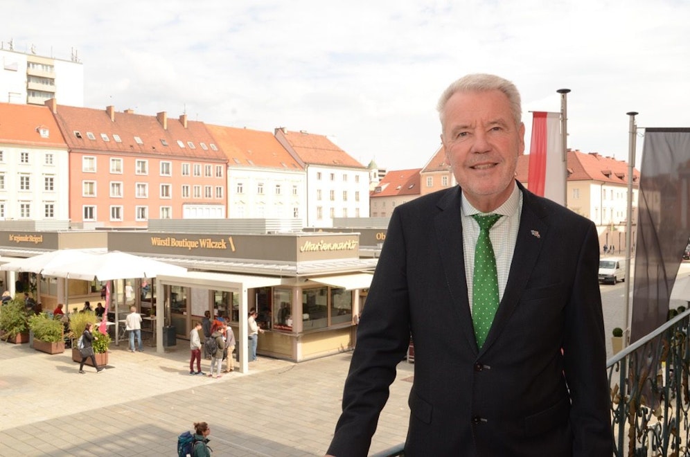 VPNÖ-Klubobmann und Wr. Neustadts Bürgermeister Klaus Schneeberger