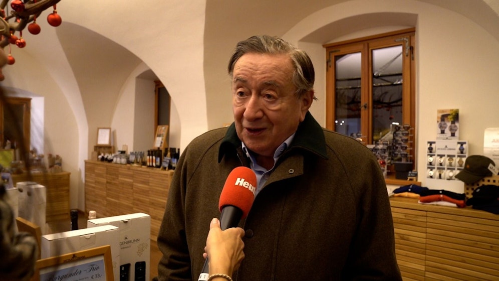 Richard Lugner ist ohne seinen Streichelzoo nach Kärnten gereist