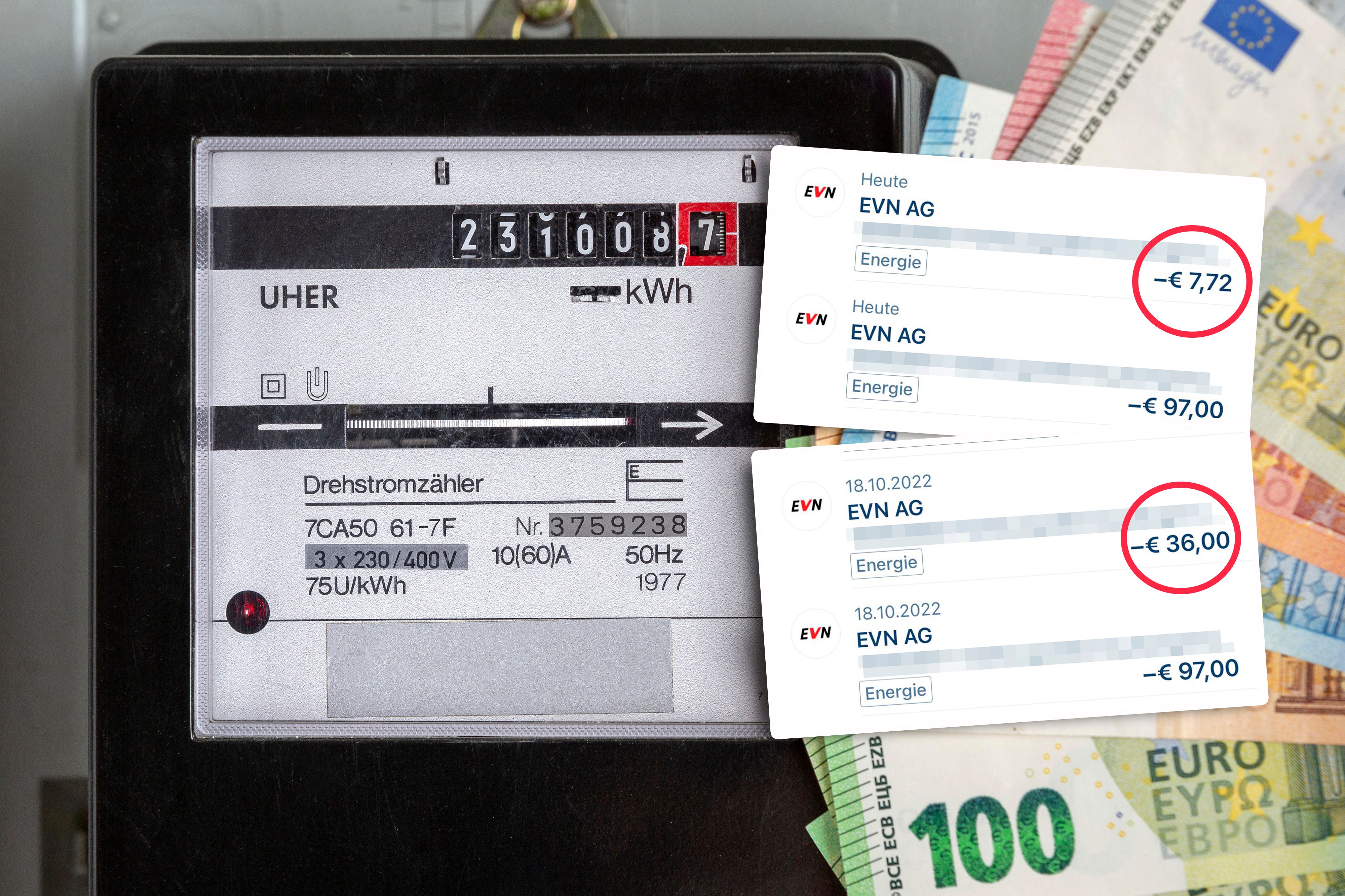 Die Stromkosten für die Niederösterreicherin haben sich massiv reduziert.