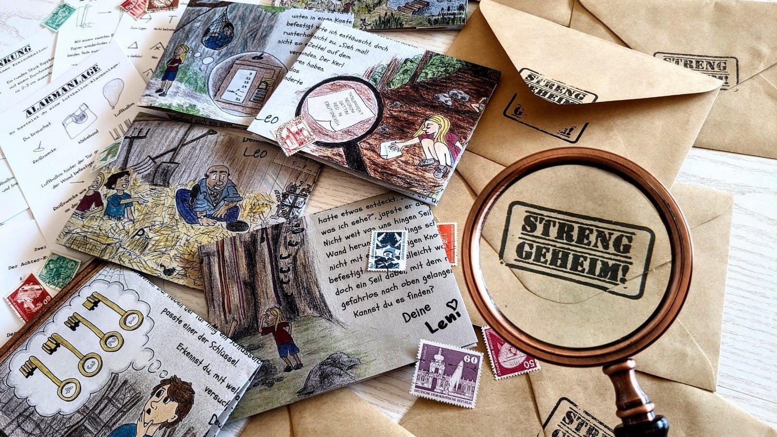 Das Mödlinger Start-up "Brief-Detektiv" präsentiert mit "Die schaurige Scheune" seinen zweiten Fall.