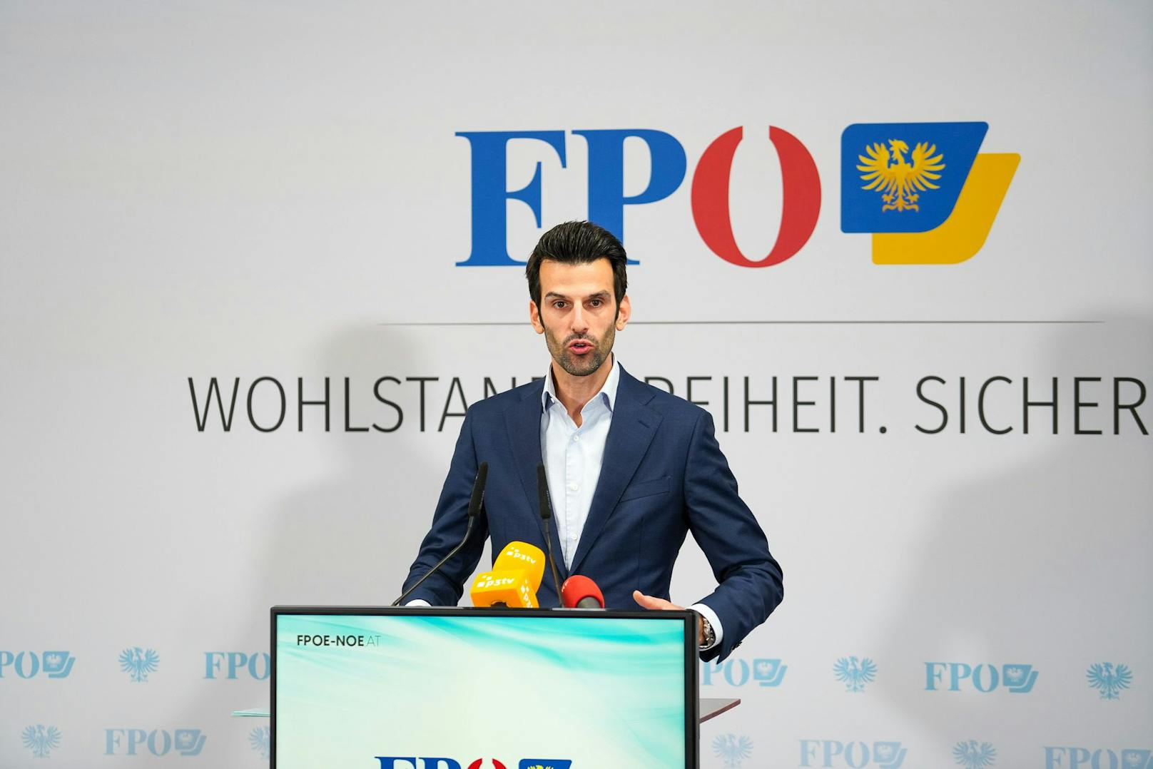 Udo Landbauer ist FPÖ Spitzenkandidat für die NÖ Landtagswahl 