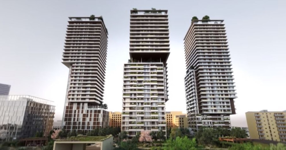 Die TrIIIple-Towers in Wien 3.