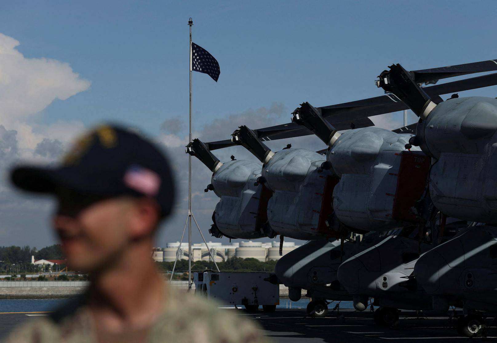 US-Marine findet Schiff mit 70 Tonnen Raketentreibstoff