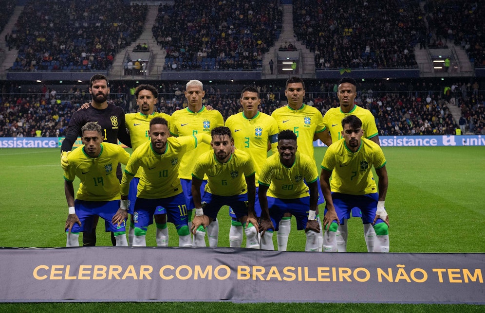 Die brasilianische Nationalmannschaft.