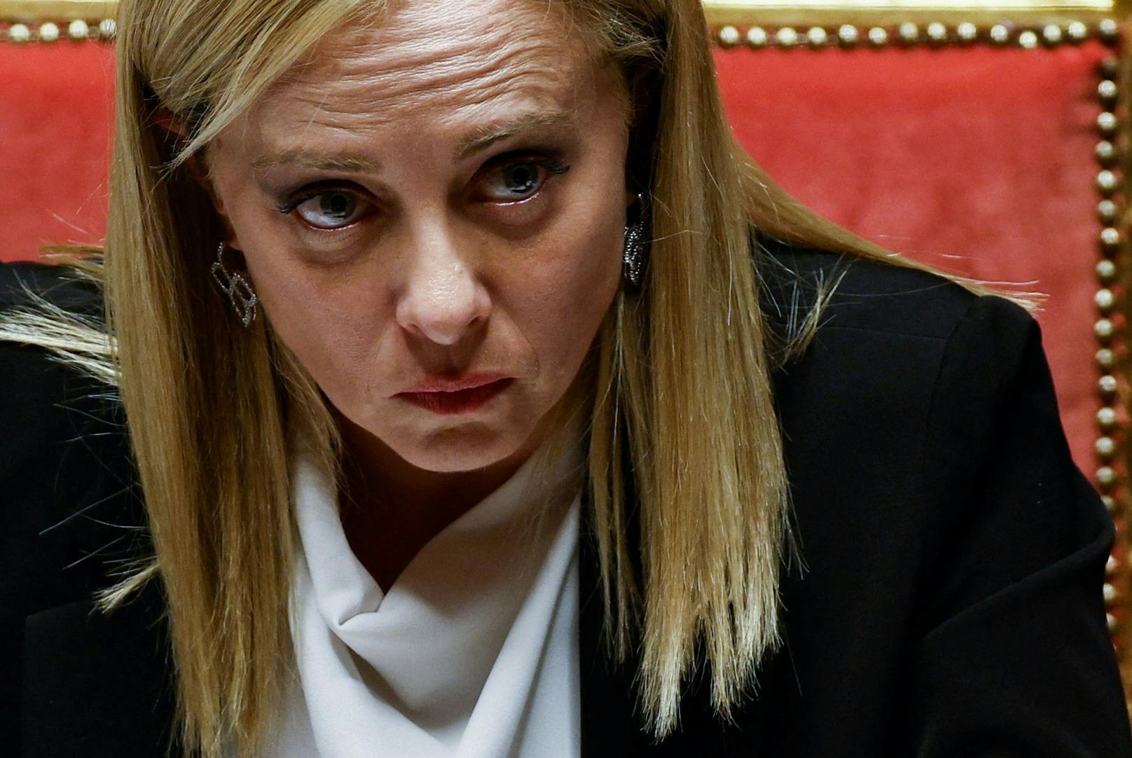 Sie macht kurzen Prozess: Weil er sie als "Bastard" bezeichnete, zieht Giorgia Meloni vor Gericht.