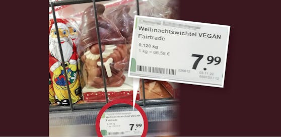 Kostspieliger Kakao: Ein Linzer Händler bietet einen Kilogramm veganer Schokolade um rund 70 Euro an.