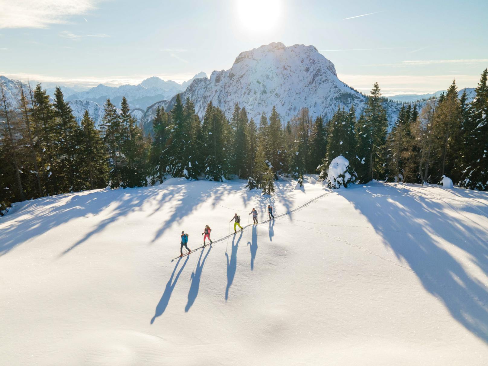 Der Sport macht besonders in der Gruppe Spaß.