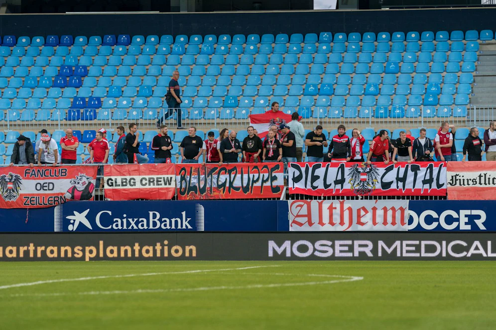 Magere Kulisse in Malaga