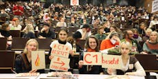 Nach Klimt: Klimaschützer besetzen Saal auf Wiener Uni