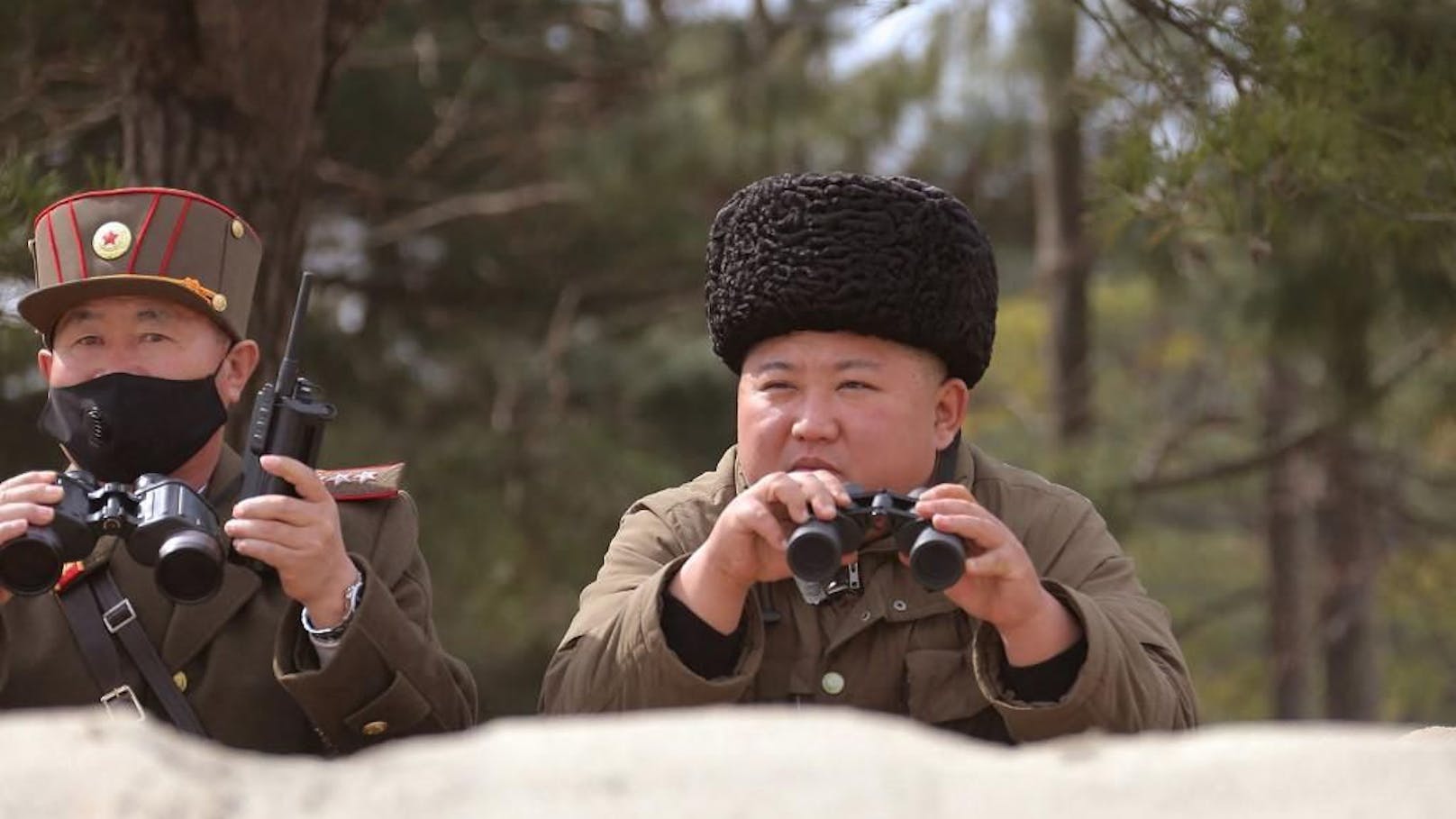 Nordkorea hat zuletzt am 9. November eine Rakete getestet: Kim Jong-un verfolgt eine Militärübung. (Archivbild)