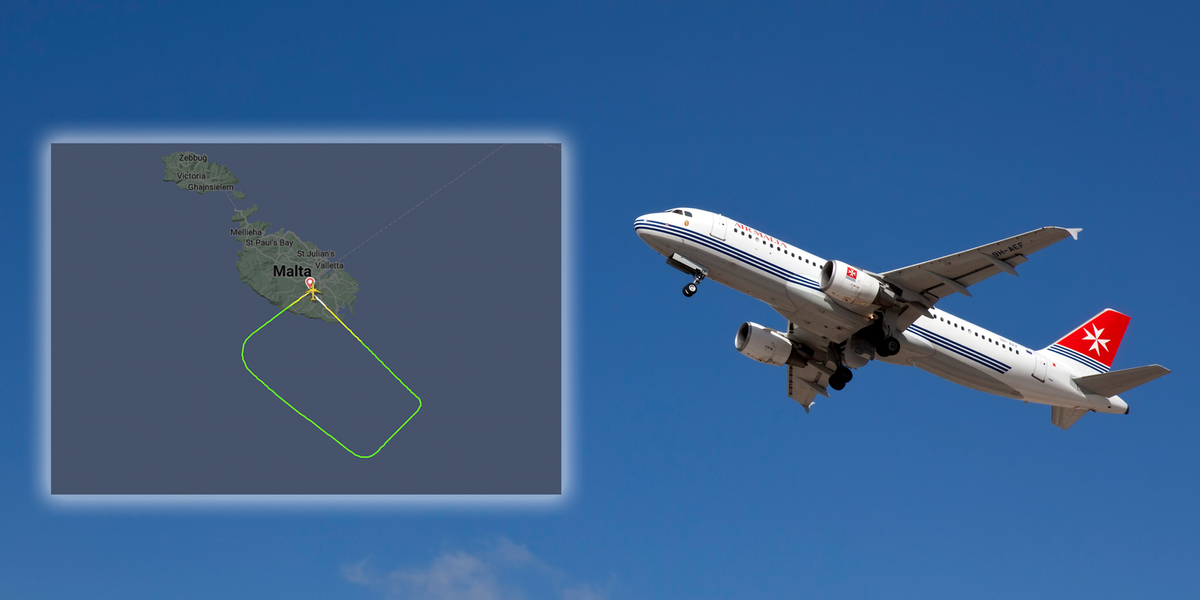 Der Flug musste wegen Rauch in der Kabine notlanden. (Symbolbild)