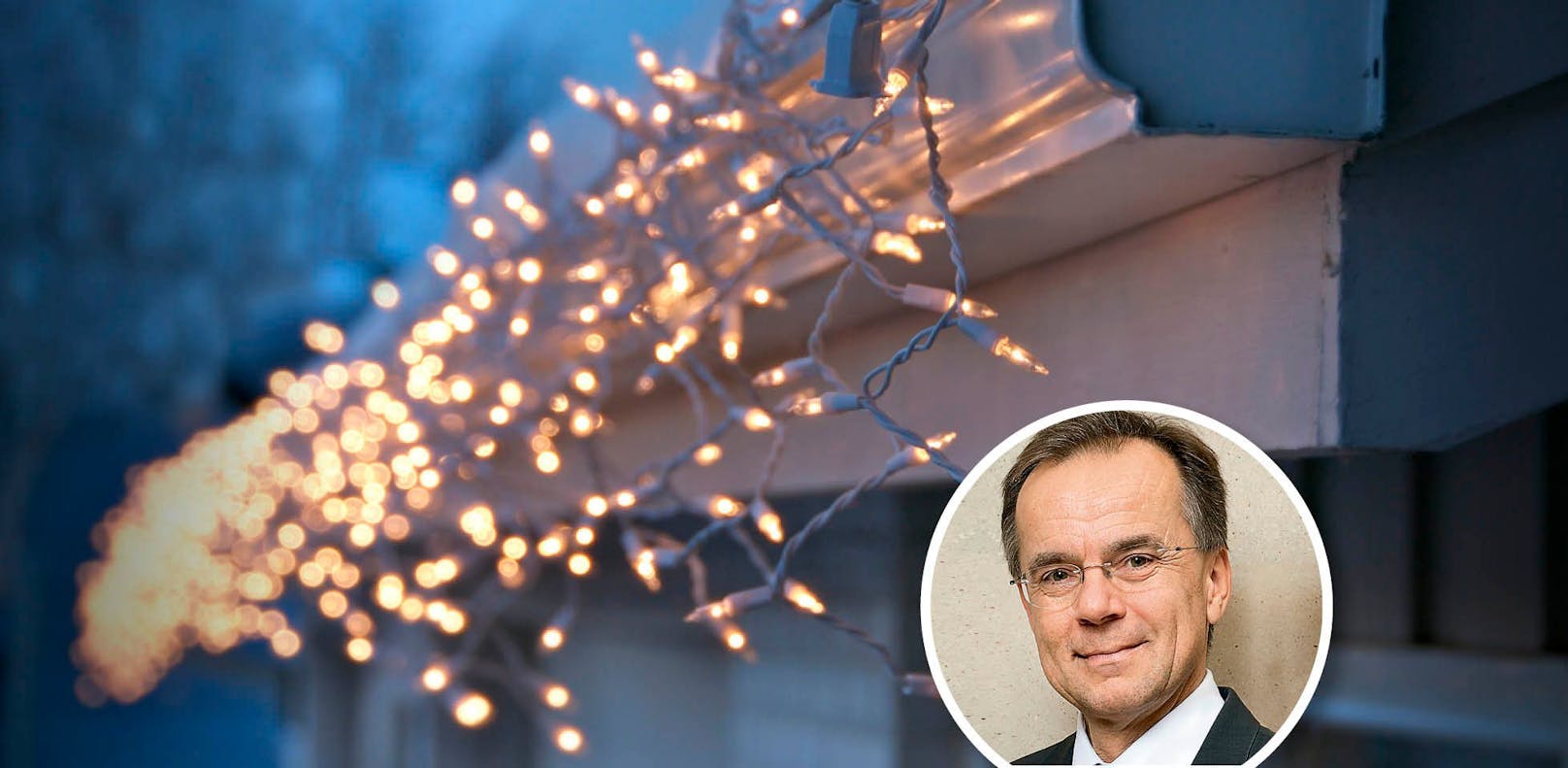 Wer heuer Lichterketten aufhängt sollte auf ein paar Tipps von Gerhard Dell vom Energiesparverband achten.