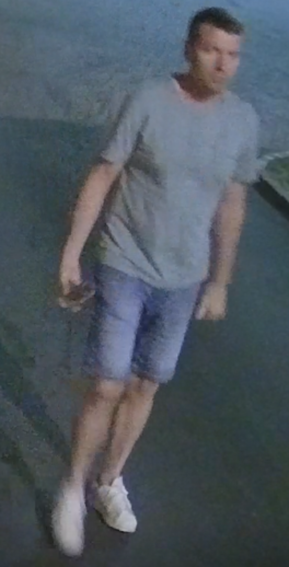 Ein unbekannter Mann beschädigte mehrere öffentliche Kameras.