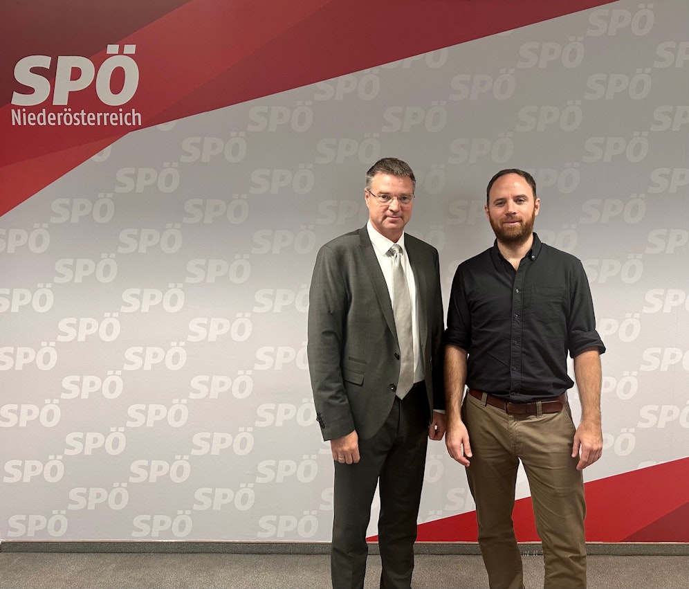 Pressekonferenz mit den beiden SPÖ NÖ Landesgeschäftsführern Bgm. Wolfgang Kocevar und Klaus Seltenheim zum Thema „Fairness für Niederösterreich