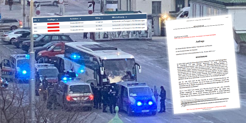 Nach den Bus-Reisen zu den Demos folgten Ermittlungen, trotzdem regnete es Beihilfen für den Unternehmer.