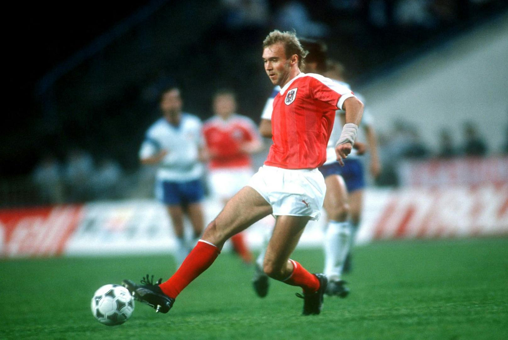 Gerhard Rodax absolvierte 20 Länderspiele.
