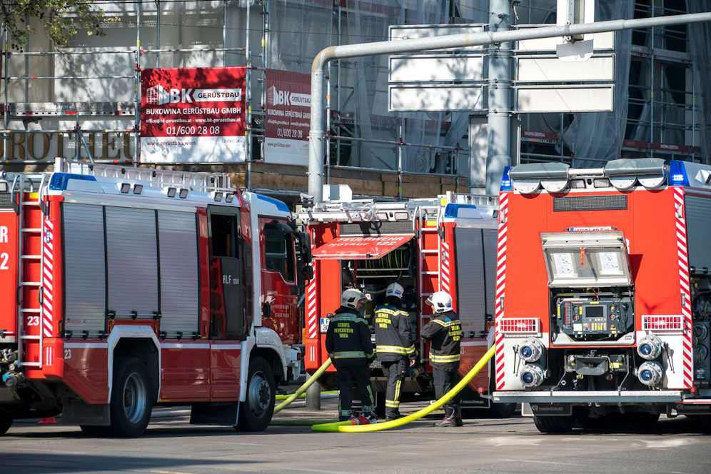 Die Wiener Feuerwehr stand im Großeinsatz. (Symbolbild)