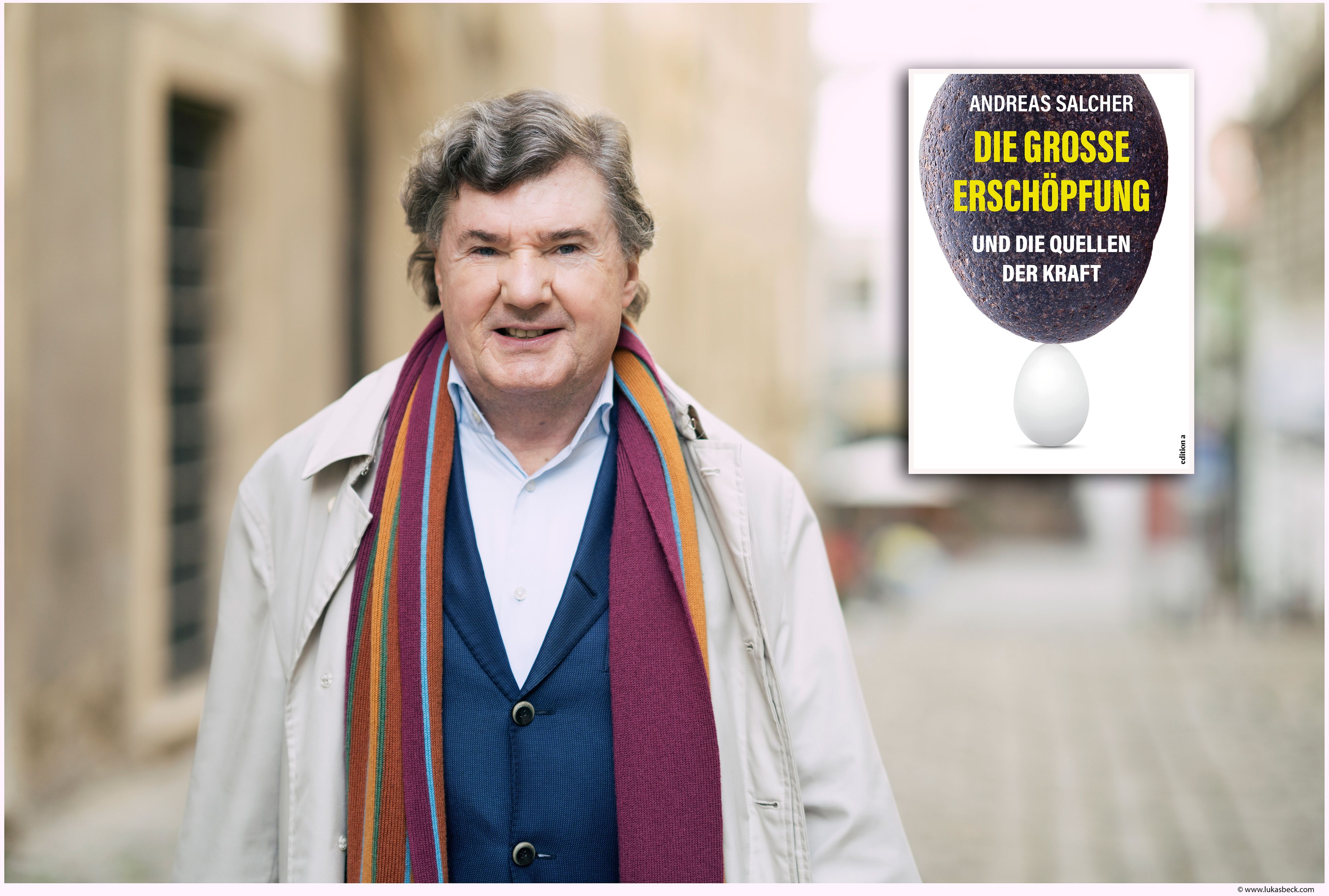 Autor Andreas Salcher sagt in seinem neuen Buch "Die große Erschöpfung" Energiefressern den Kampf an.