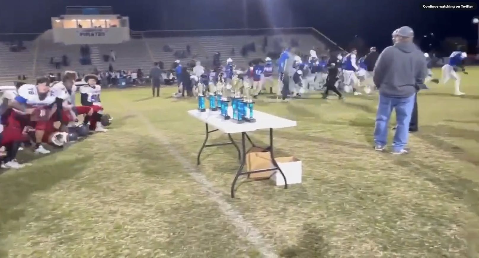 Bei einem US-High-School-Football-Match kam es zu Schüssen.