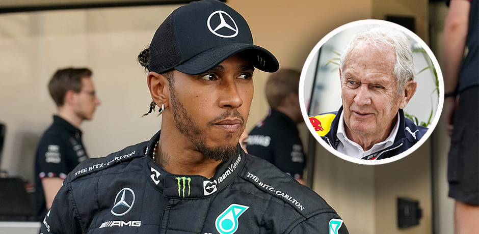 Lewis Hamilton sprach neuerlich von einem "manipulierten" WM-Titel 2021, Helmut Marko schlug zurück. 