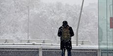 Wintereinbruch in Wien – Schnee bis in tiefe Lagen