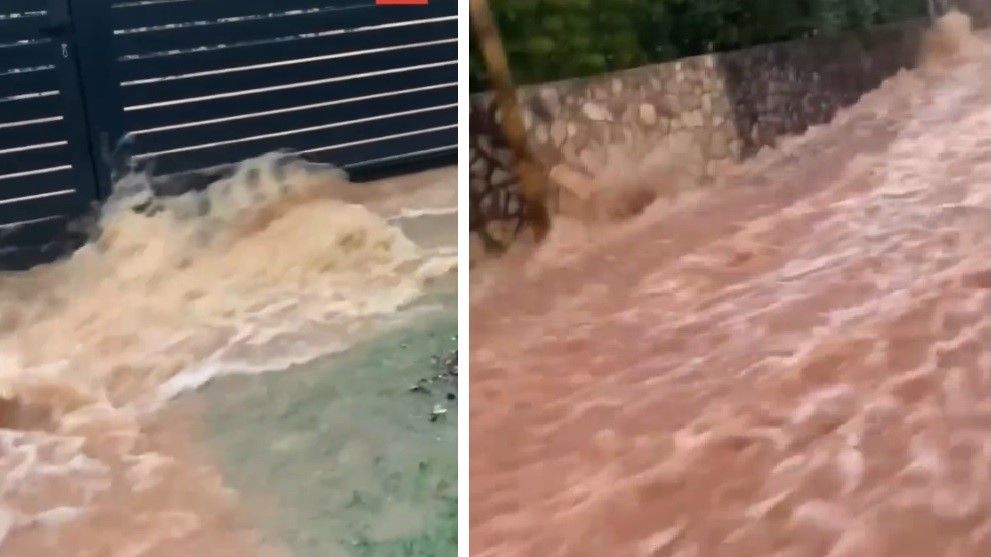 Kroatien unter Wasser: mehrere Orte komplett überflutet