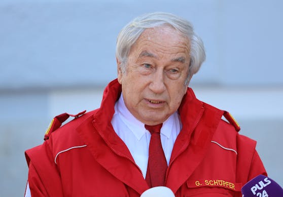 Präsident des Österreichischen Roten Kreuzes, Gerald Schöpfer.