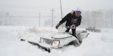 Notstand ausgerufen – New York versinkt im Schnee-Chaos