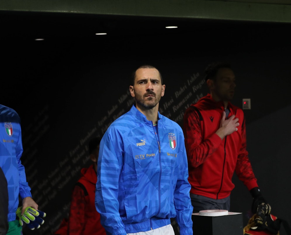 Leonardo Bonucci geriet mit einem Fan aneinander.