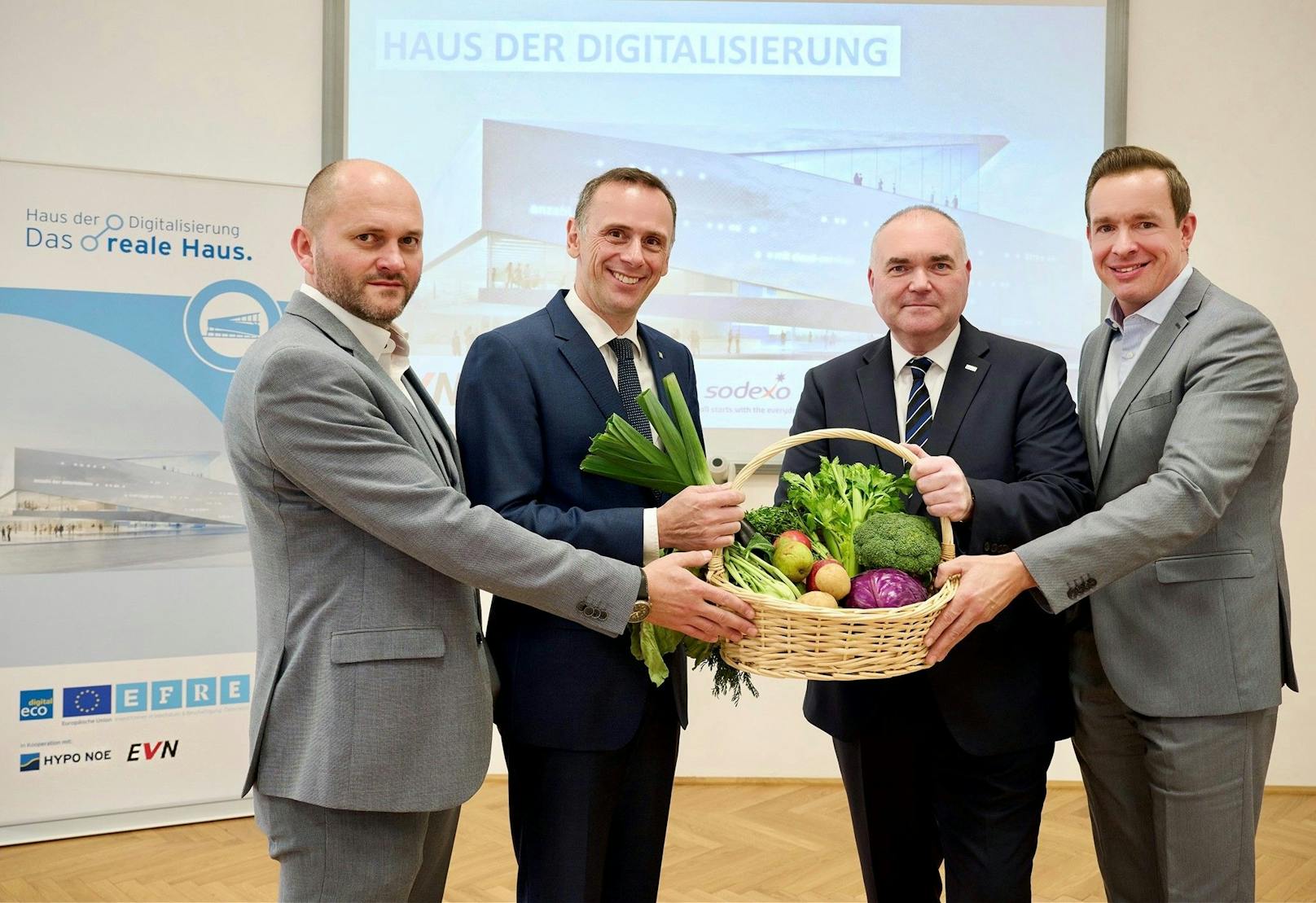 Vorfreude herrscht in Tulln: Das reale "Haus der Digitalisierung" wird Mitte Jänner eröffnet.