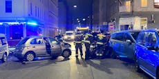 Wiener hinterlässt nach Crash Trümmerfeld in Favoriten