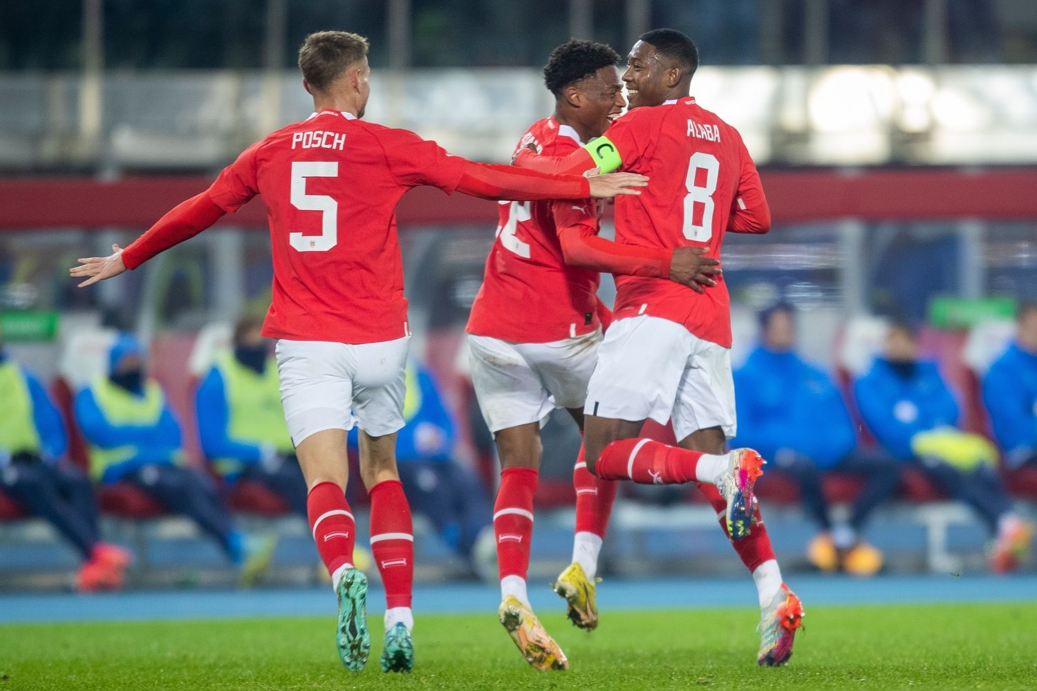 Österreich jubelt im letzten Ländermatch 2022 gegen Italien. Die Noten für unsere Teamkicker.