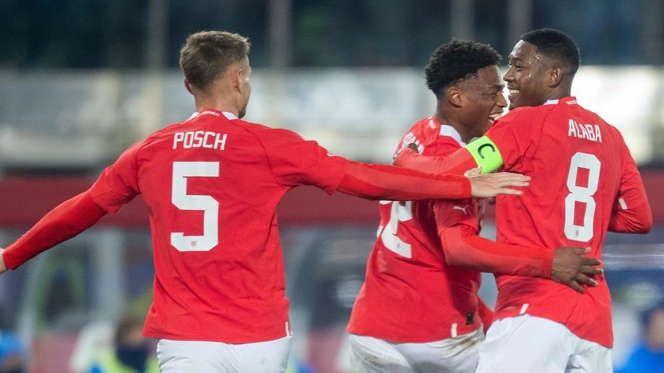 Österreich jubelt im letzten Ländermatch 2022 gegen Italien. Die Noten für unsere Teamkicker.