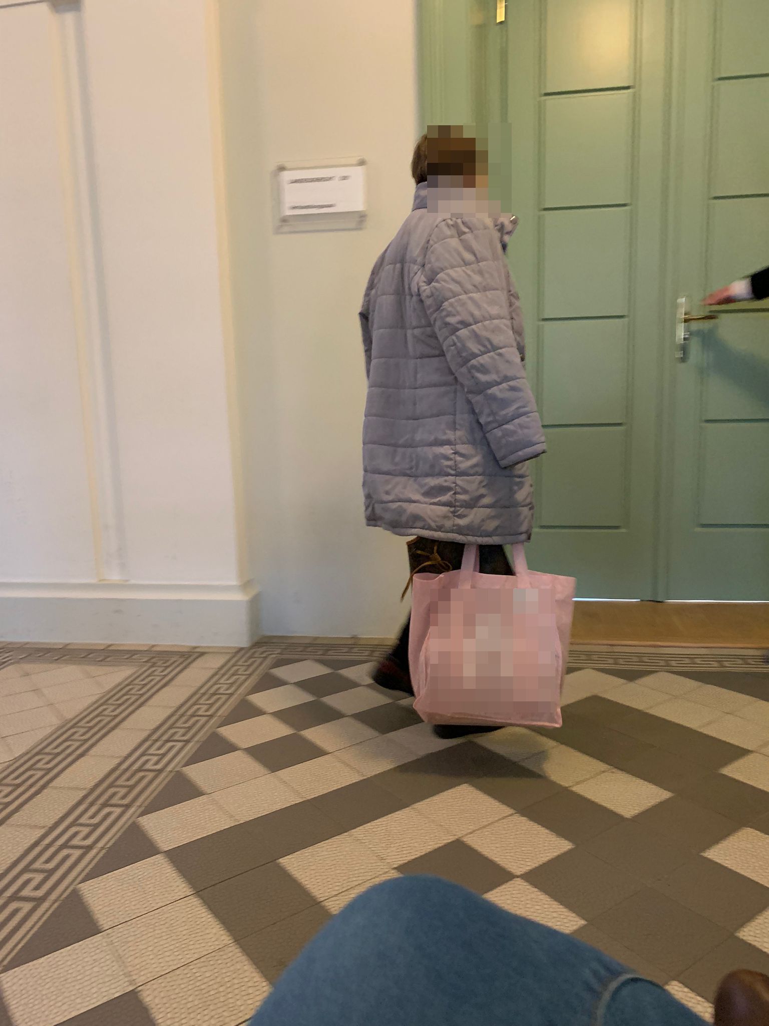 Die angeklagte Putzfrau in St. Pölten vor Gericht