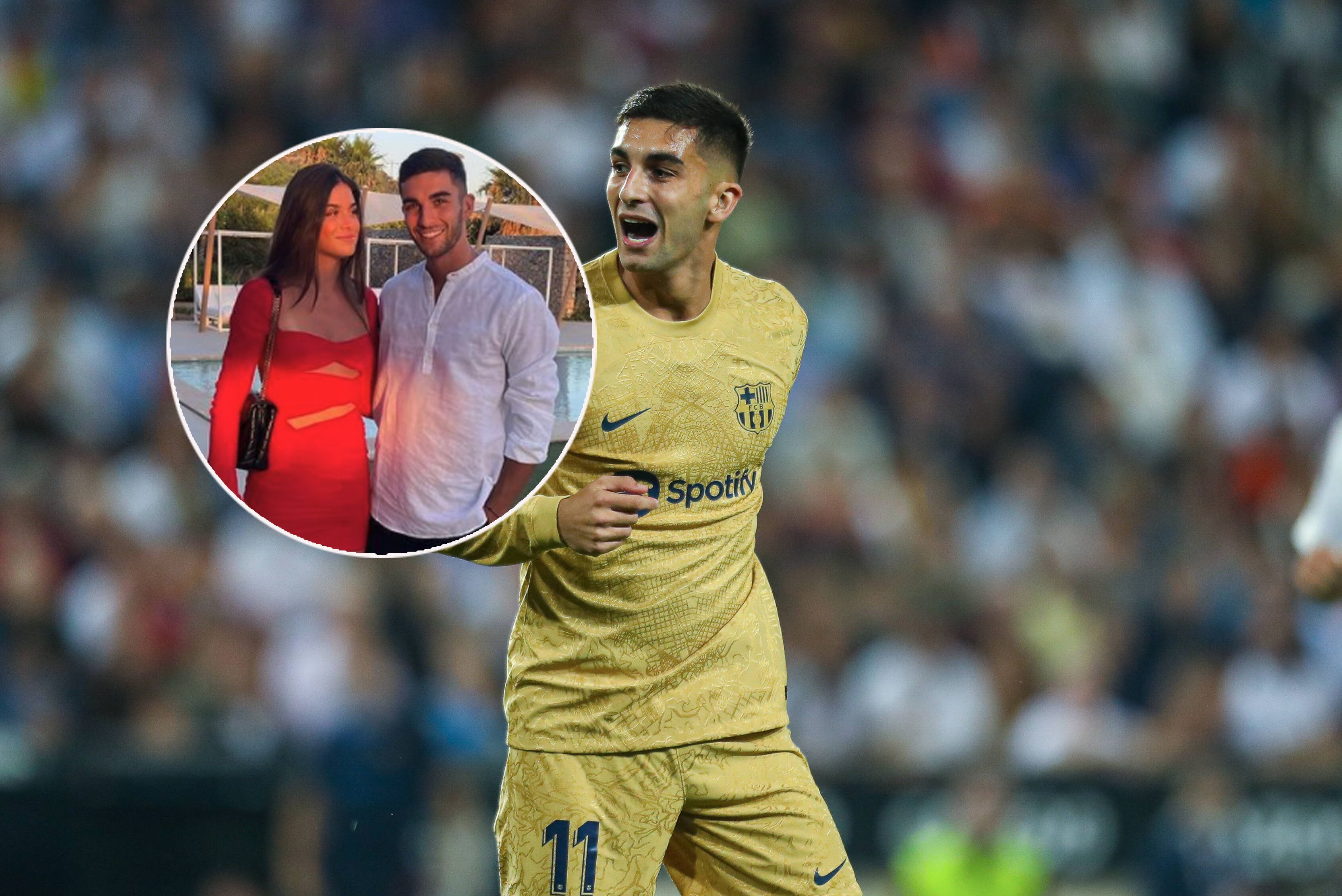 Ferran Torres mit Sira Martinez