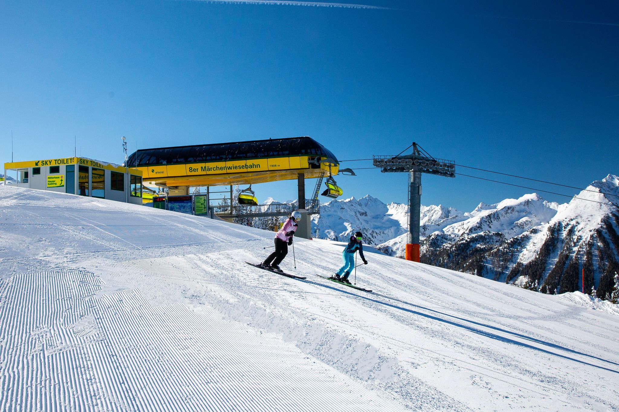 Die 4-Berge-Skischaukel in Schladming (Steiermark) schaffte es um 0,1 Punkte nicht in die Top 10.