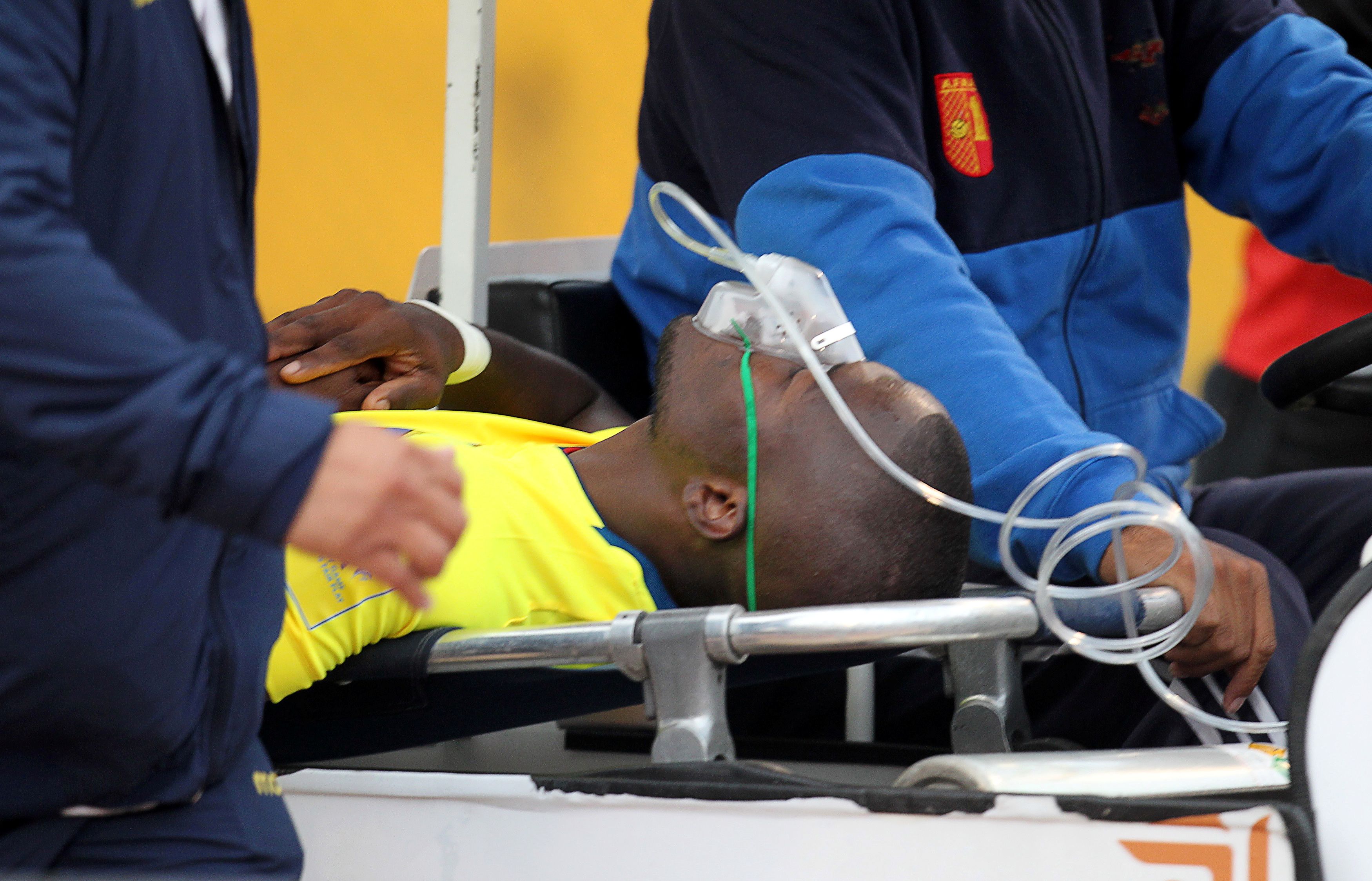 Enner Valencia auf der Bare
