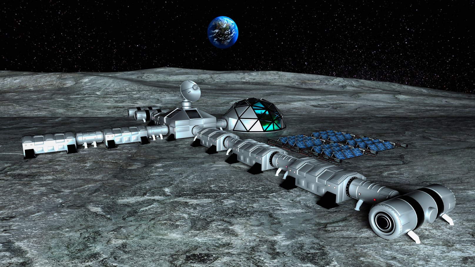 NASA sicher: "Bis 2030 werden Menschen am Mond leben"