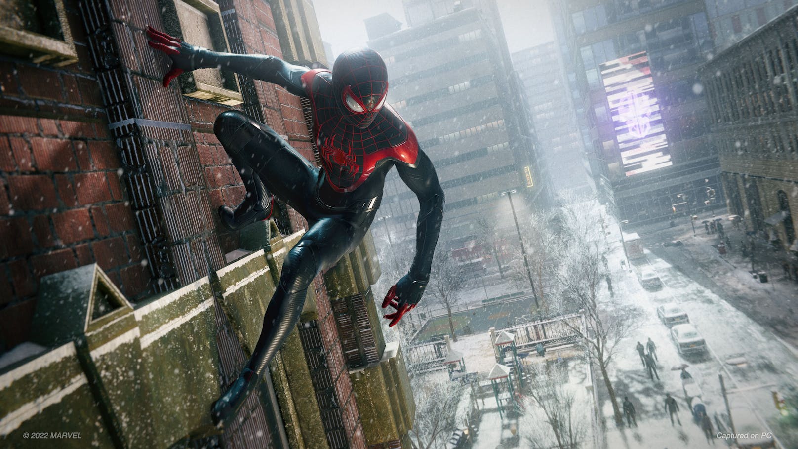 Sieht am PC einfach spektakulär aus: "Marvel's Spider-Man: Miles Morales". 